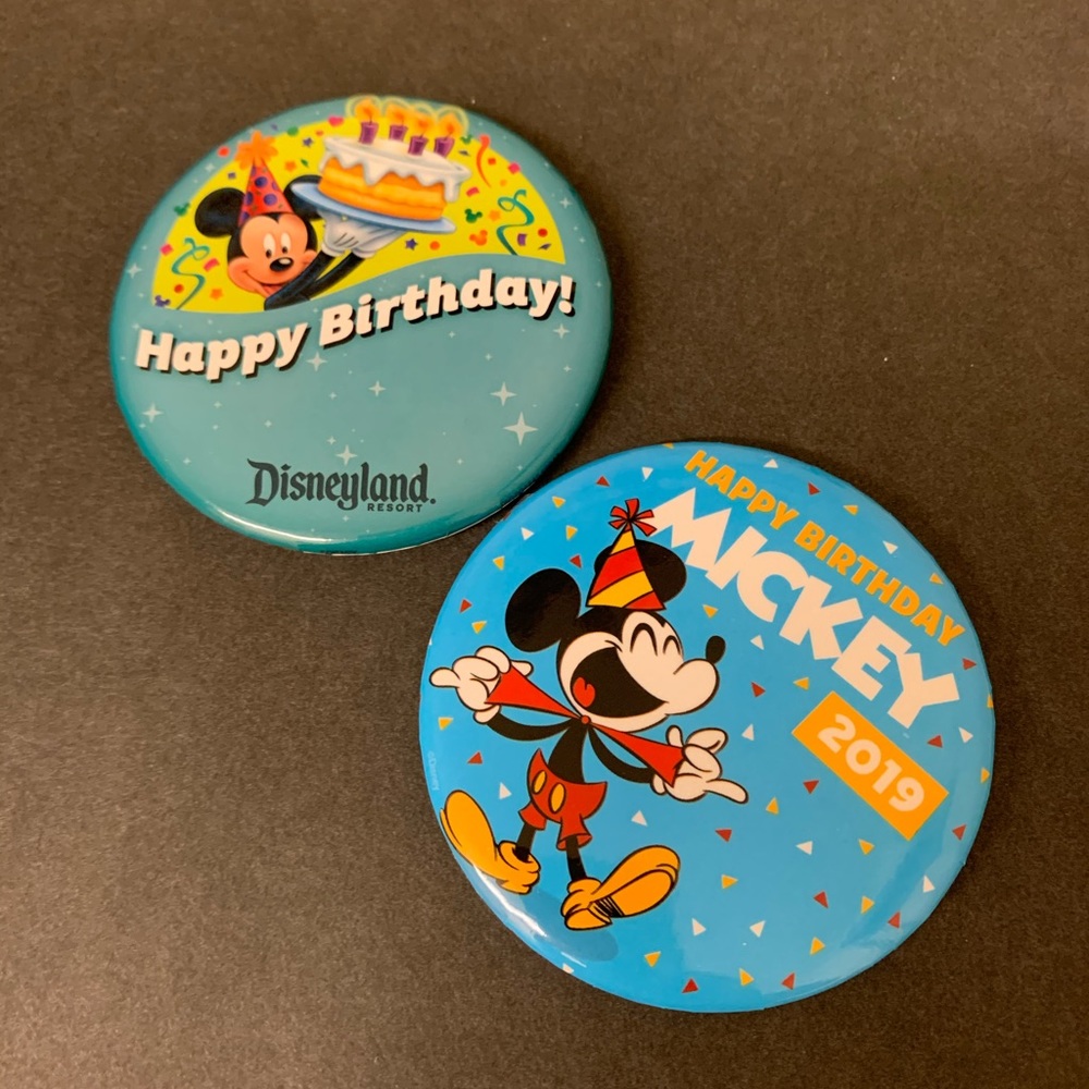 Mickey Mouse Button Pin
